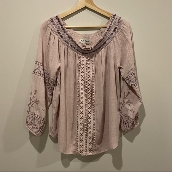 Pink Embroidered Blouse - Picture 1 of 3